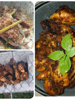 Foto resep Ayam bakar bumbu padang