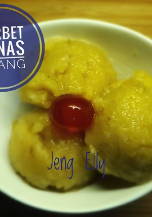 Foto resep Sorbet Nanas Pisang