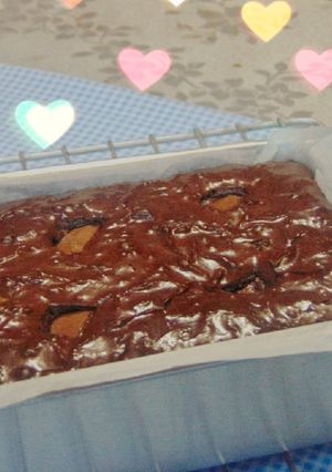 Foto resep Chewy Brownies Shiny Crust