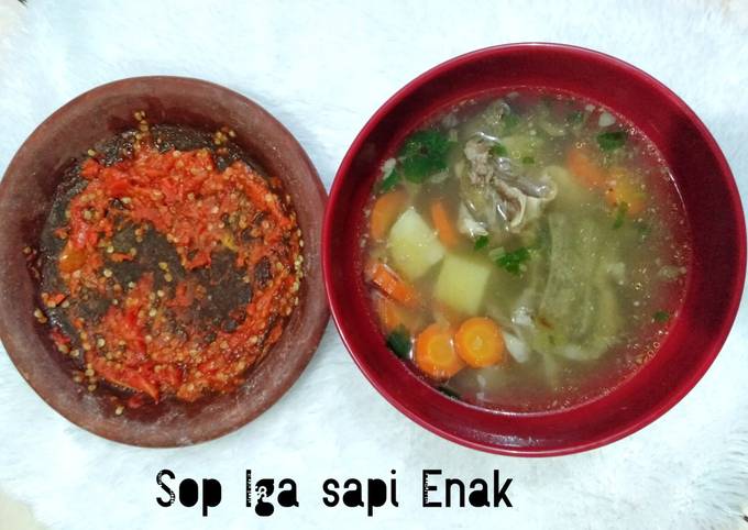 19. Sop Iga Sapi Enak