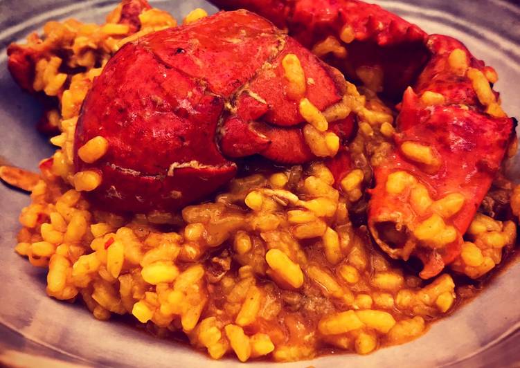 Arroz meloso de bogavante 🦞