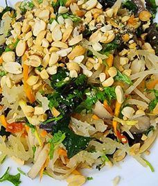 gỏi nấm chay