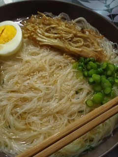 Una foto de Ramen vegetariano