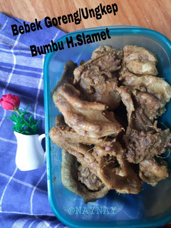 Foto resep Bebek Goreng/Ungkep Bumbu H.Slamet