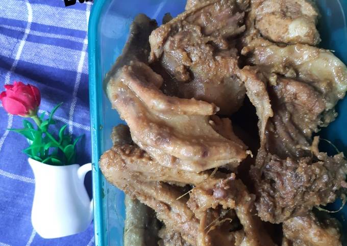 Resep Bebek Goreng/Ungkep Bumbu H.Slamet, Sempurna