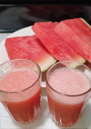 純西瓜汁 的食譜成品照片