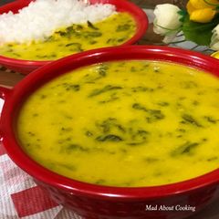 A picture of Palak Kadhi (Low-Calorie Recipe) – Lunch Recipe.