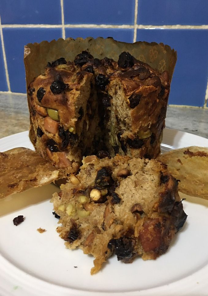Una foto de Pan dulce salado