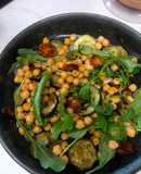 Ensalada de garbanzos y calabacín