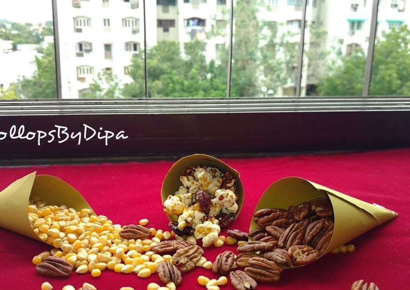 Caramel Pecan Popcorn