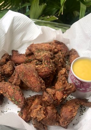Foto resep Garlic parmesan Chicken wings