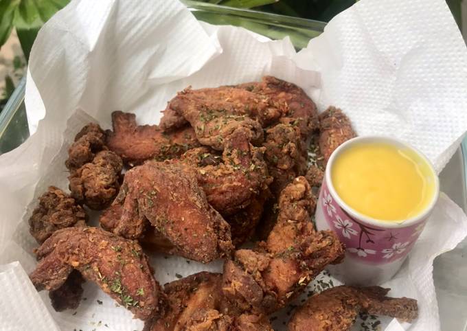 Garlic parmesan Chicken wings