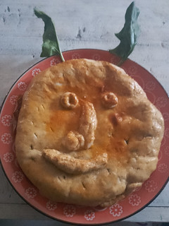 Una foto de Tarta integral de espinaca (Delfina Marroig)