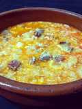 Garlic Soup with Chorizo