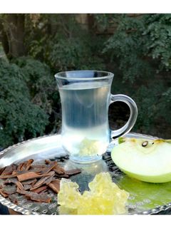 عکسی از دستور دمنوش سیب و دارچین