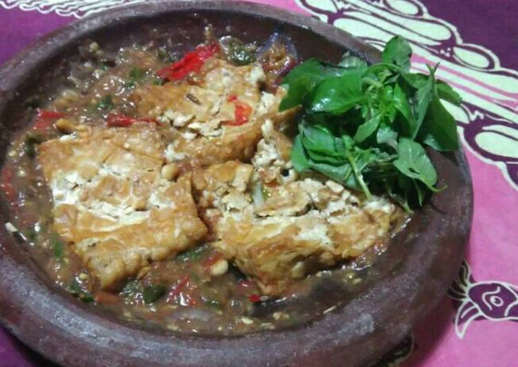Resep Tempe penyet sedap Anti Gagal