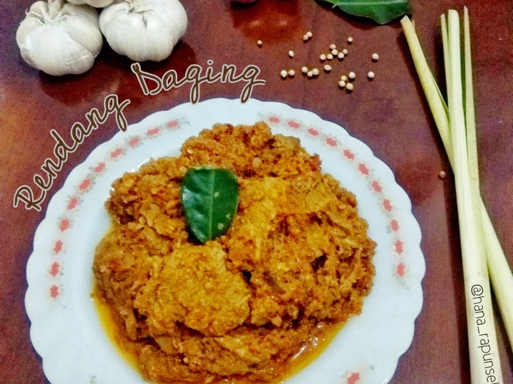 Cara Gampang Menyiapkan Resep  Rendang Daging yang Lezat, Lezat