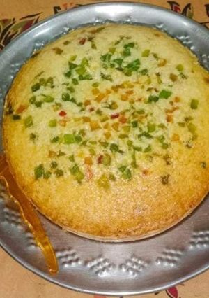 A picture of Tutti frutti cake.