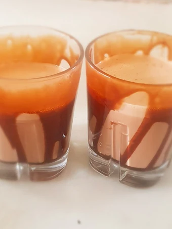 Easy Steps to Prepare Caramel Choco Banana Shake the Awesome  You can take Joss in your mouth