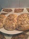Panes caseros con semillas de sésamo🍞