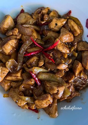 Foto resep Ayam Lada Hitam (Chicken Blackpaper)