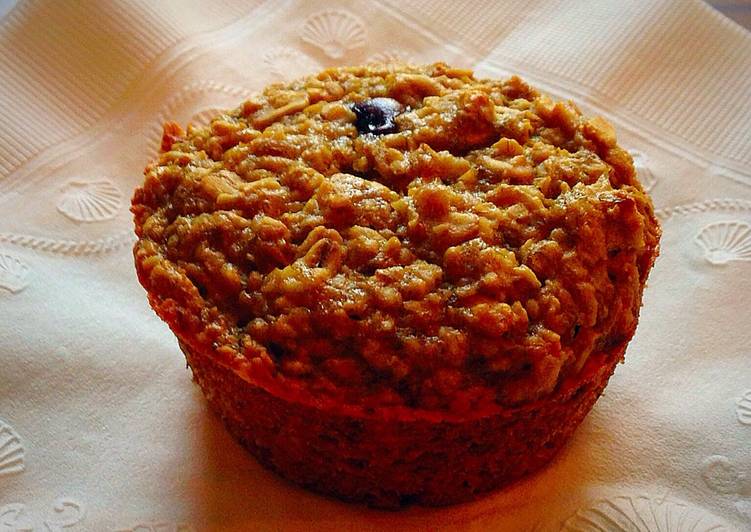 Recipe of Speedy Banana Oat Muffins