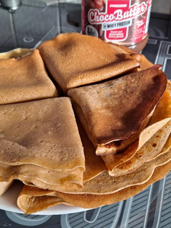 Une photo de Crêpes à la farine de patate douce