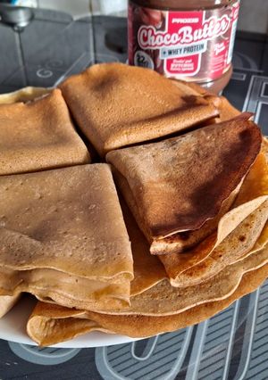 Une photo de Crêpes à la farine de patate douce