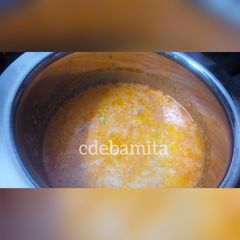 A picture of Carrot Kheer gajar kheer.