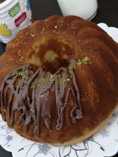 عکسی از دستور کیک شیر داغ 🍞🥛