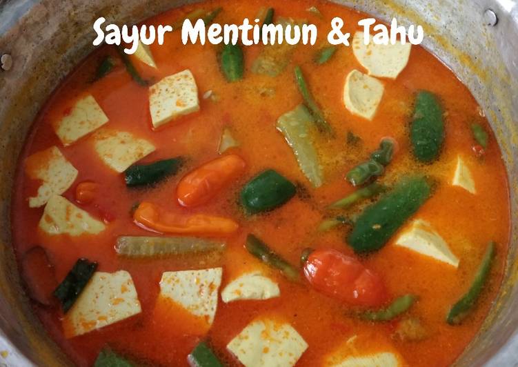 Sayur Mentimun & Tahu