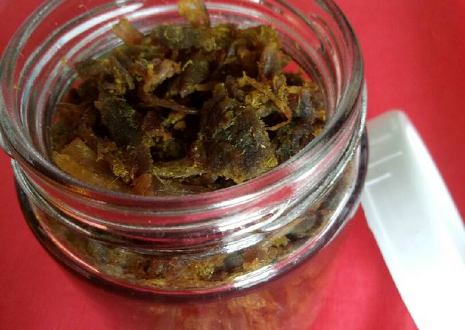 Resep Dendeng suwir #cookpadcommunity_jakarta Anti Gagal