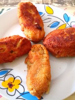 Una foto de Croquetas de berenjena