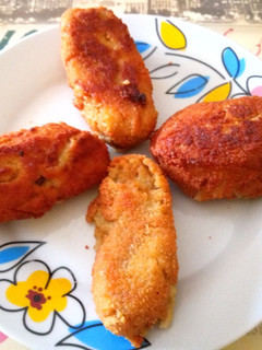 Una foto de Croquetas de berenjena