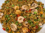 Gambar nasi goreng seafood