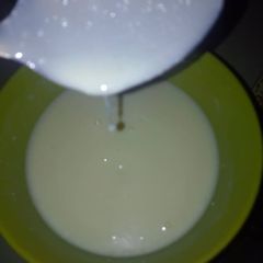 Homemade condense milk A picture of Homemade condense milk.