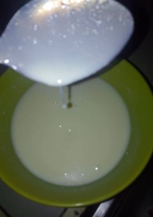 A picture of Homemade condense milk.