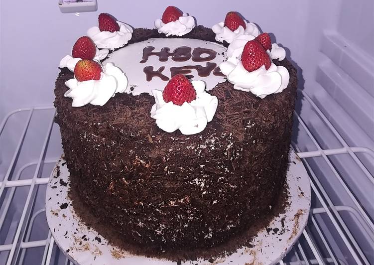 Steps to Prepare Any-night-of-the-week Black Forest Cake