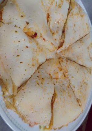 A picture of Chicken tikka pie.