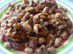 Foto principal de Fesolets con tocino y morcilla