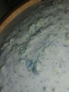 صورة لوصفة خيار بلبن 🥒