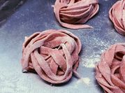 A picture of beetroot pasta