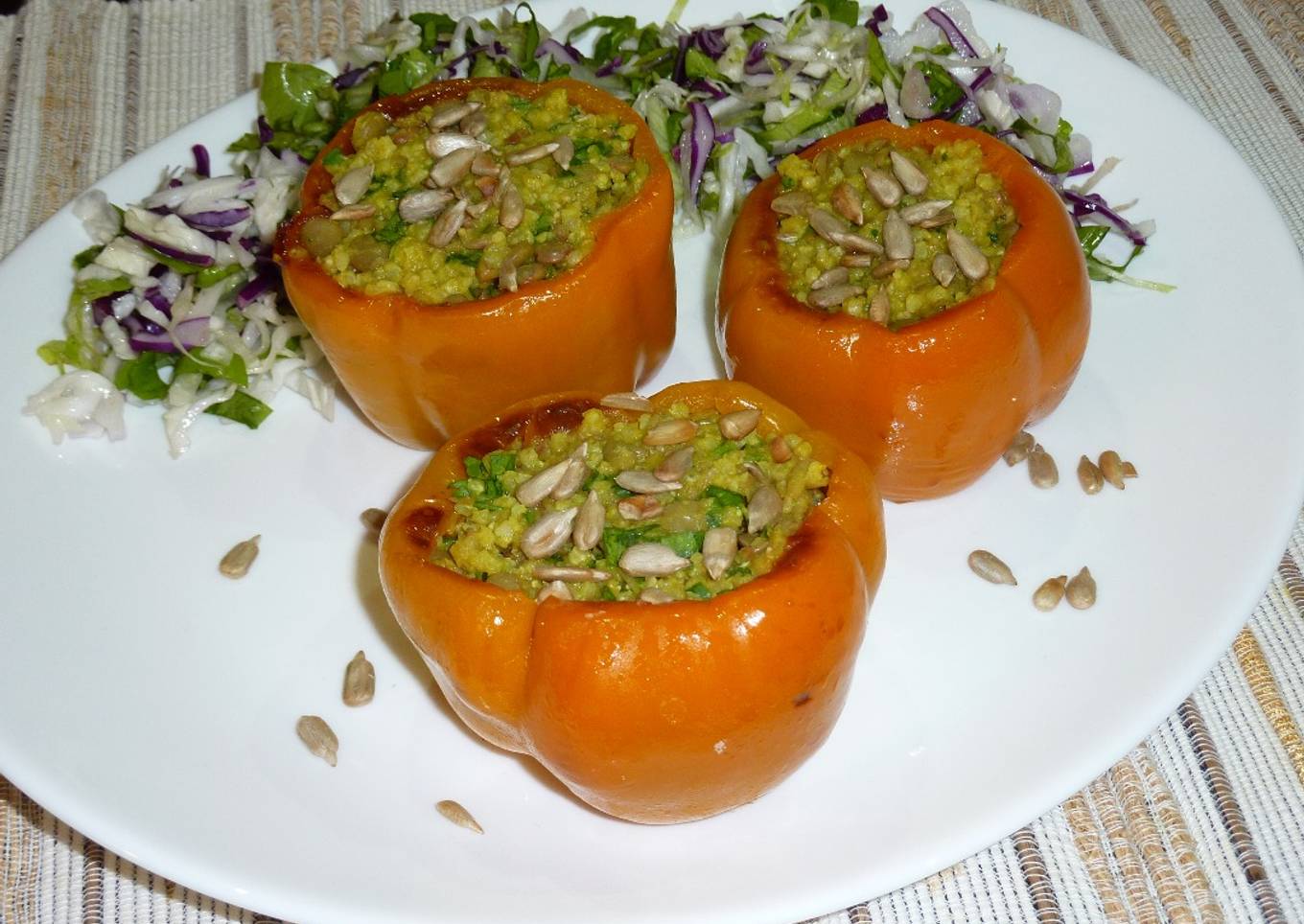 Morrones rellenos