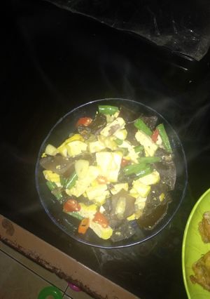 Foto resep Tumis tahu buncis dan jamur kuping