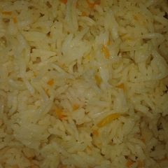 A picture of Tumeric carrot rice.