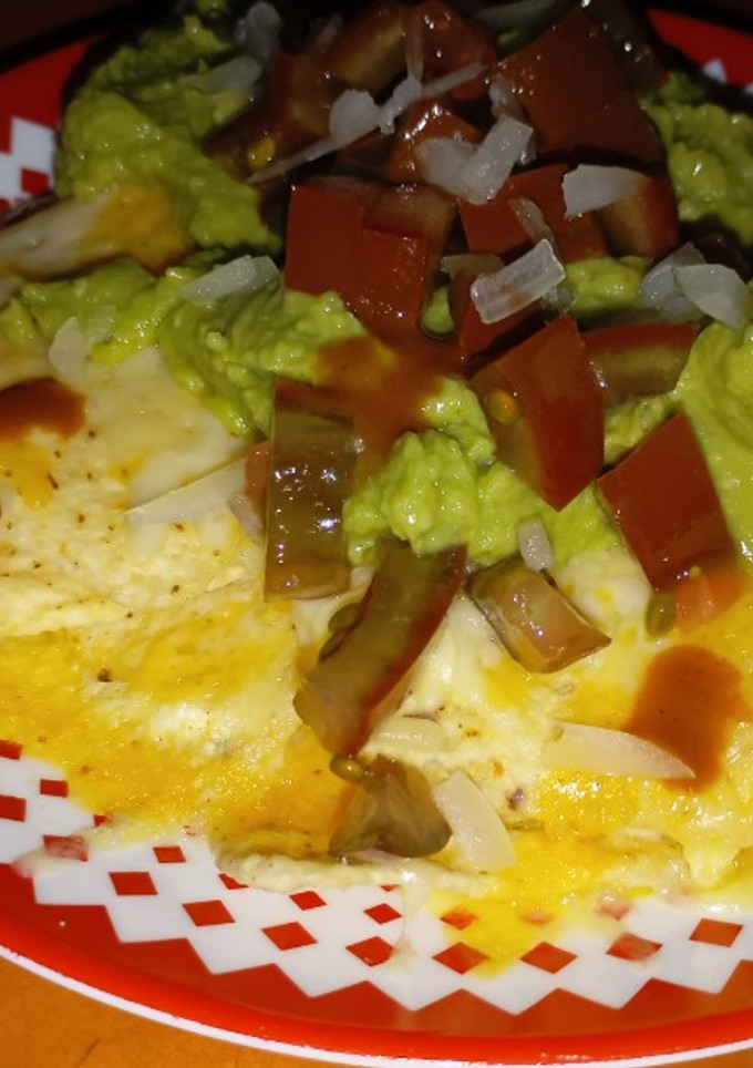 Una foto de Nachos veganos👌
