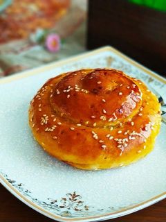 عکسی از دستور نان مغزدار شربتی