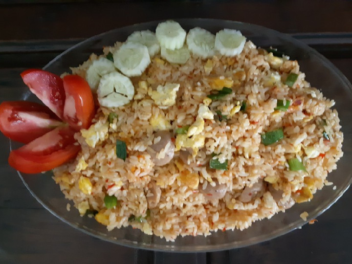 Cara Gampang Membuat Nasi Goreng sambel Bangkok, Lezat Sekali