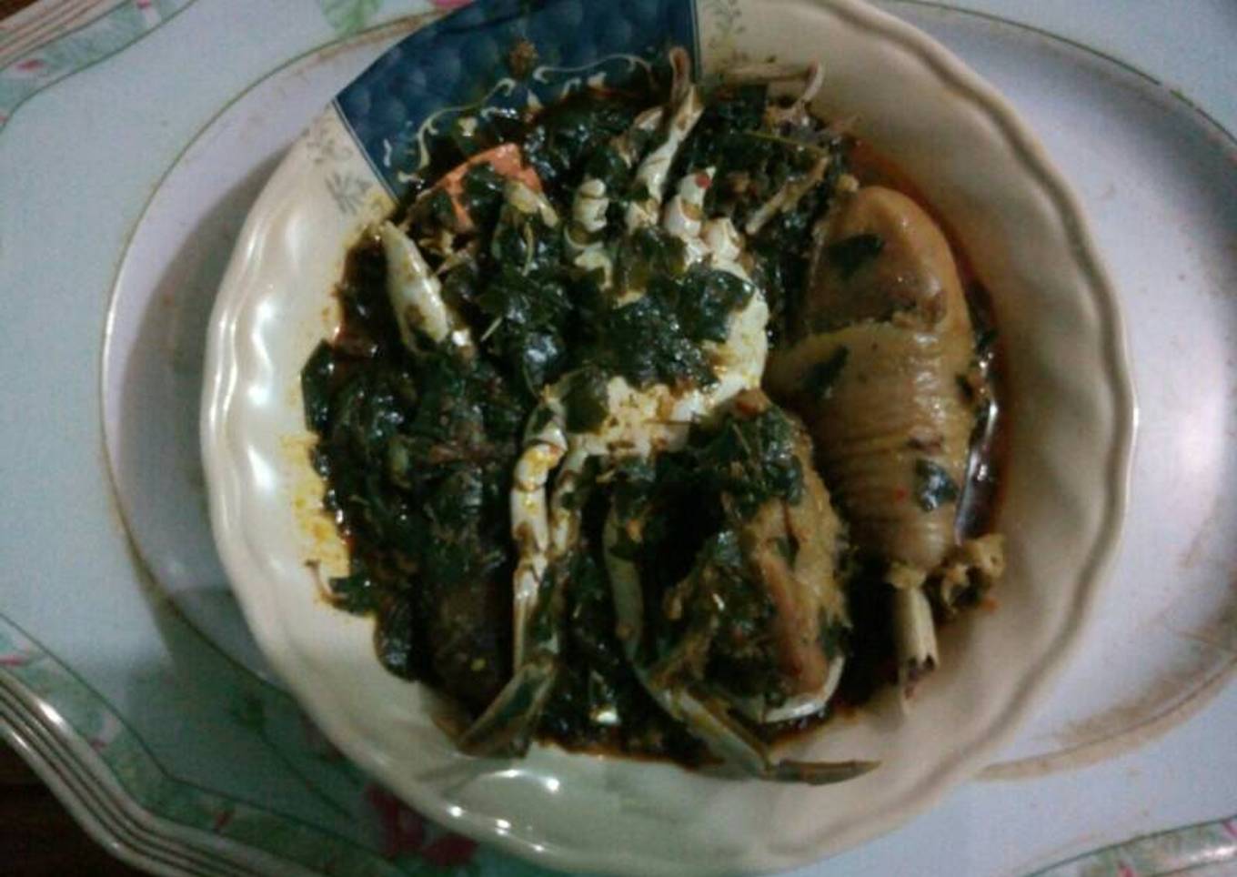 Moringa vegetable soup