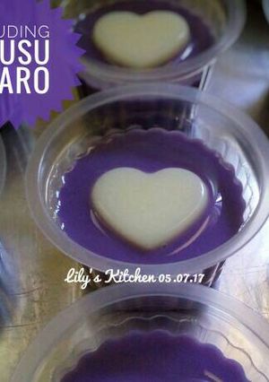 Foto resep Puding Susu Taro